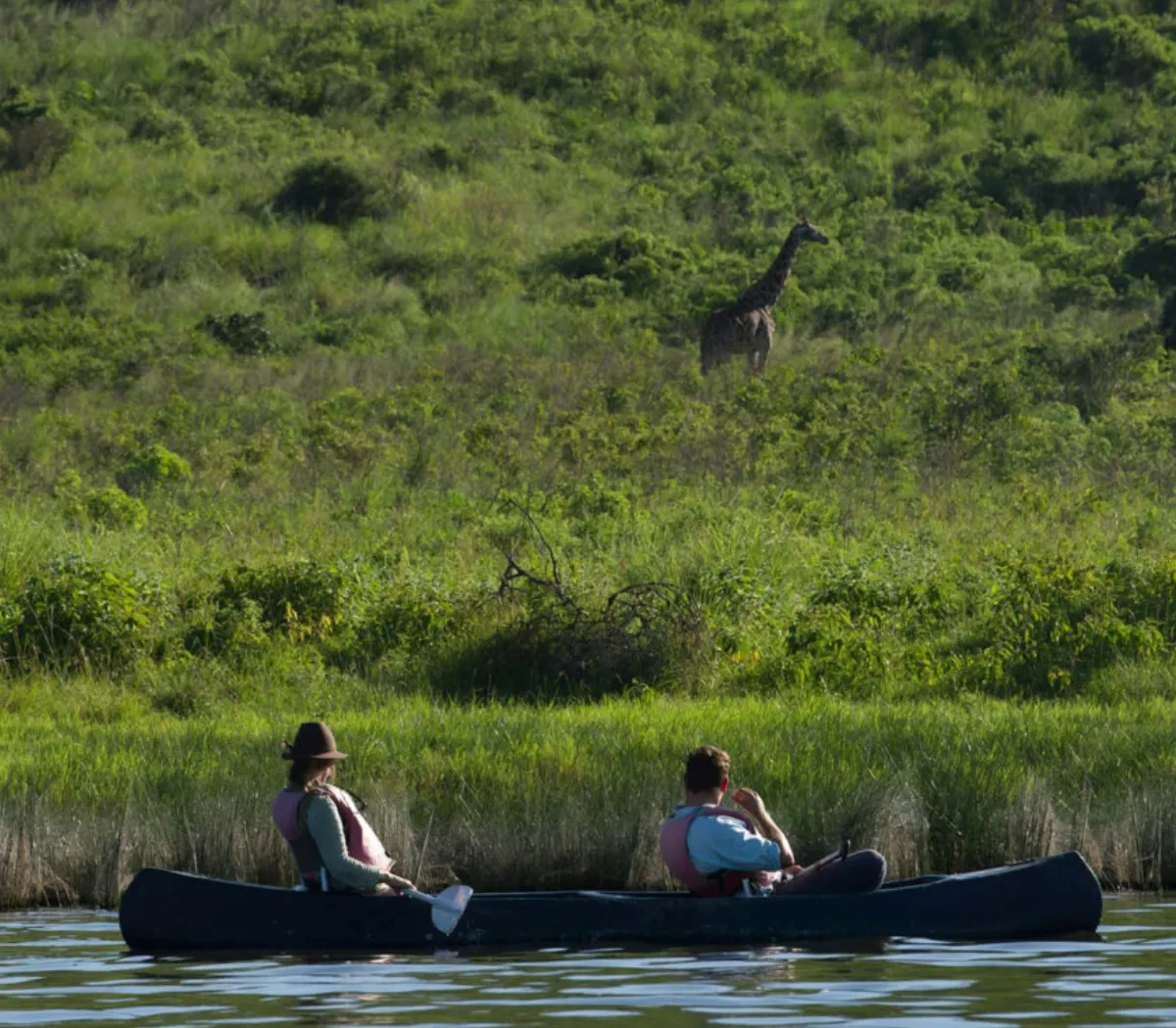 Rubondo Canoeing