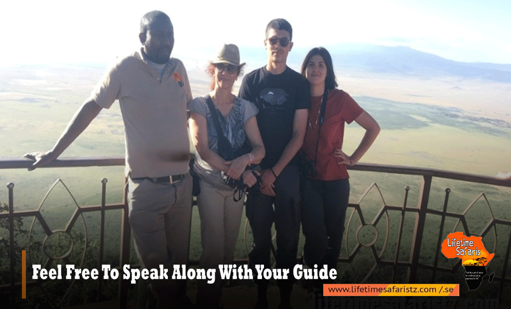 FEEL FREE TO SPEAK ALONG WITH YOUR GUIDE