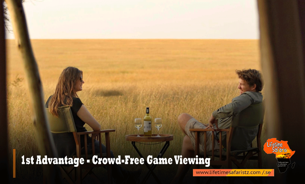 1st Advantage - Crowd-Free Game Viewing 